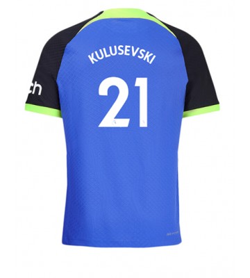 Tottenham Hotspur Dejan Kulusevski #21 Bortedrakt 2022-23 Kortermet